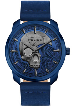 fashion наручные  мужские часы Police PL.15714JSBL_03B. Коллекция Rock Rebel