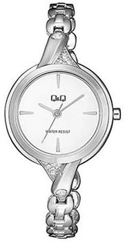 Японские наручные  женские часы Q&Q F637J201. Коллекция Elegant