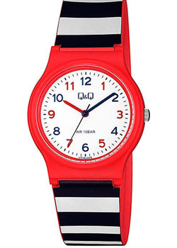 Японские наручные  женские часы Q&amp;Q VP46J048. Коллекция Kids