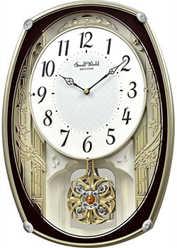 Настенные часы Rhythm 4MJ434WD06. Коллекция Настенные часы