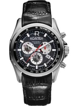 Швейцарские наручные мужские часы Roamer 220.837.41.55.02. Коллекция Rockshell Chrono