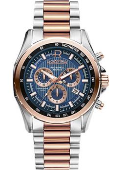 Швейцарские наручные  мужские часы Roamer 220.837.49.45.20. Коллекция Rockshell Chrono