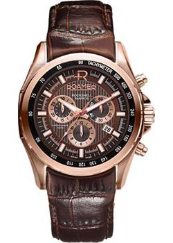 Швейцарские наручные мужские часы Roamer 220.837.49.65.02. Коллекция Rockshell Chrono