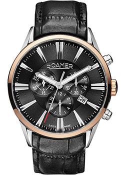 Швейцарские наручные мужские часы Roamer 508.837.41.75.05. Коллекция Superior 
Швейцарские наручные мужские часы Roamer 508.837.41.75.05. Коллекция Superior