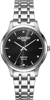 Швейцарские наручные  женские часы Roamer 509.847.41.50.20. Коллекция Seehof