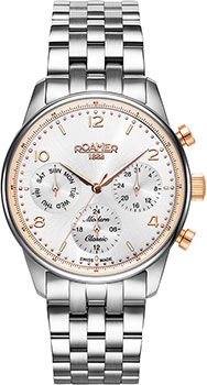 Швейцарские наручные мужские часы Roamer 509.902.49.24.20. Коллекция Modern Classic
Швейцарские наручные мужские часы Roamer 509.902.49.24.20. Коллекция Modern Classic
