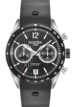Швейцарские наручные мужские часы Roamer 510.902.41.54.05. Коллекция Superior Chrono II
Швейцарские наручные мужские часы Roamer 510.902.41.54.05. Коллекция Superior Chrono II