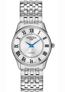 Швейцарские наручные  женские часы Roamer 520.820.41.15.50. Коллекция Classic Line