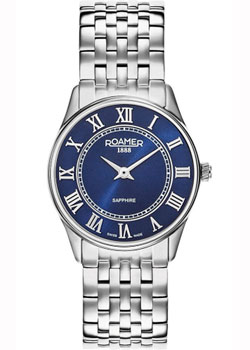 Швейцарские наручные  женские часы Roamer 520.820.41.45.50. Коллекция Classic Line