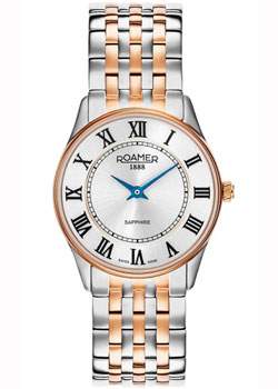 Швейцарские наручные женские часы Roamer 520.820.49.15.50. Коллекция Classic Line
Швейцарские наручные женские часы Roamer 520.820.49.15.50. Коллекция Classic Line