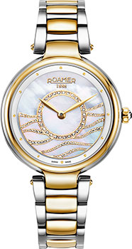 Швейцарские наручные  женские часы Roamer 600.857.47.15.50. Коллекция Lady Mermaid