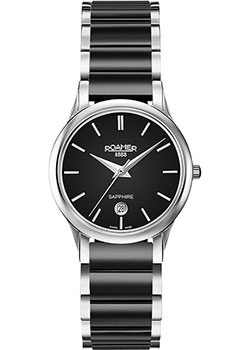 Швейцарские наручные  женские часы Roamer 657.844.41.55.60. Коллекция Classic Line