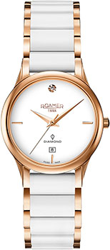 Швейцарские наручные  женские часы Roamer 657.844.49.29.60. Коллекция C-Line