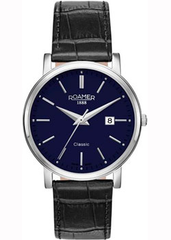 Швейцарские наручные мужские часы Roamer 709.856.41.45.07. Коллекция Classic Line
Швейцарские наручные мужские часы Roamer 709.856.41.45.07. Коллекция Classic Line