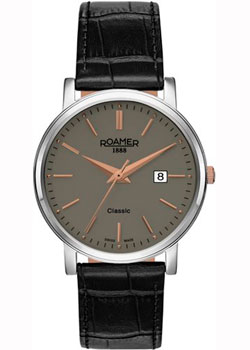 Швейцарские наручные мужские часы Roamer 709.856.41.65.07. Коллекция Classic Line
Швейцарские наручные мужские часы Roamer 709.856.41.65.07. Коллекция Classic Line