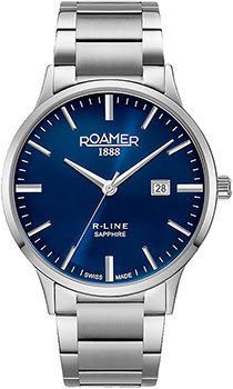 Швейцарские наручные мужские часы Roamer 718.833.41.45.70. Коллекция R-Line Classic
Швейцарские наручные мужские часы Roamer 718.833.41.45.70. Коллекция R-Line Classic