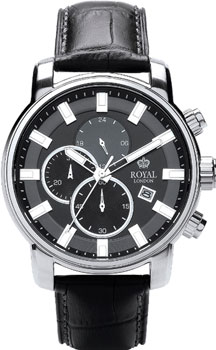 fashion наручные  мужские часы Royal London 41235-02. Коллекция Chronograph