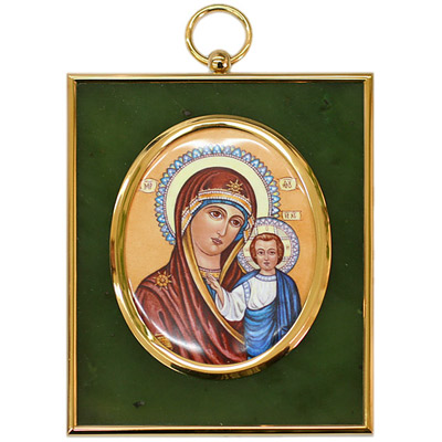Серебрянная икона  34945RS