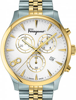 fashion наручные  мужские часы Salvatore Ferragamo SFEZ00220. Коллекция Duo Chrono