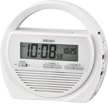 Настольные часы Seiko Clock QHL060W. Коллекция Интерьерные часы