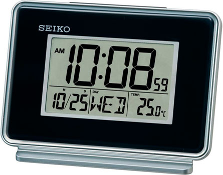 Будильник Seiko Clock QHL068KN. Коллекция Будильник