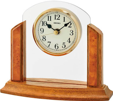 Настольные часы Seiko Clock QXG148BN. Коллекция Настольные часы