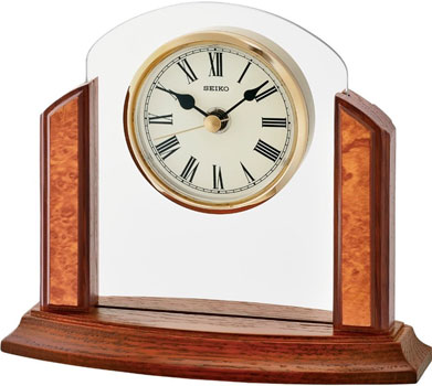 Настольные часы Seiko Clock QXG148ZN. Коллекция Настольные часы