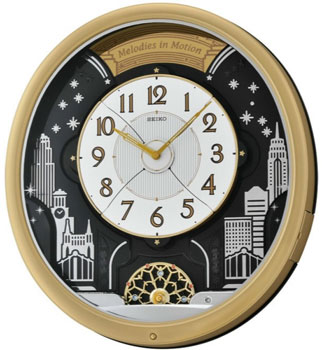 Настенные часы Seiko Clock QXM285GT. Коллекция Интерьерные часы