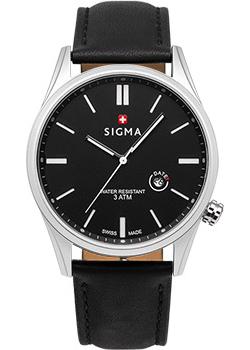 Швейцарские наручные мужские часы Sigma S005.111.01.02.2. Коллекция Кварцевые часы