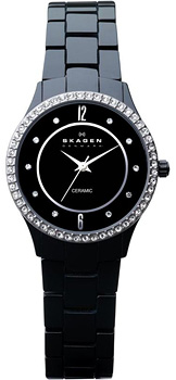 Швейцарские наручные женские часы Skagen 347SBXBC. Коллекция Ceramic от Bestwatch.ru Швейцарские наручные женские часы Skagen 347SBXBC. Коллекция Ceramic от Bestwatch.ru