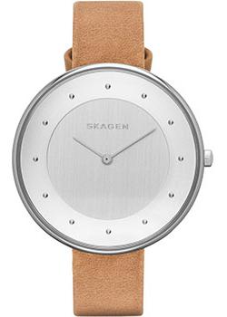 Швейцарские наручные  женские часы Skagen SKW2326. Коллекция Leather