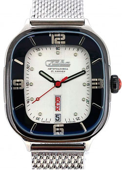 Российские наручные  мужские часы Slava 0265413-300-2427. Коллекция АЙС