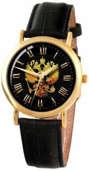 Российские наручные  мужские часы Slava 1049598-2035. Коллекция Патриот