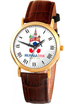 Российские наручные  мужские часы Slava 1049914-2035. Коллекция Патриот