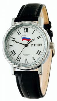 Slava Российские наручные  мужские часы Slava 1111259-300-2427. Коллекция Премьер