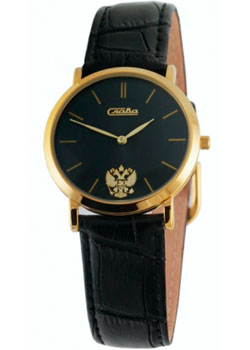 Российские наручные  мужские часы Slava 1129378-300-2035. Коллекция Премьер
