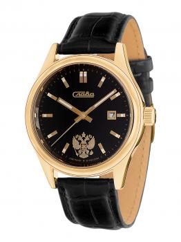 Российские наручные  мужские часы Slava 1369613-300-2414. Коллекция Премьер