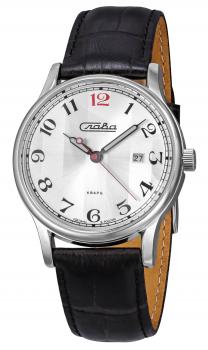 Российские наручные  мужские часы Slava 1401714-2115-300. Коллекция Традиция