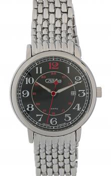 Российские наручные  мужские часы Slava 1411703-2115-100. Коллекция Традиция