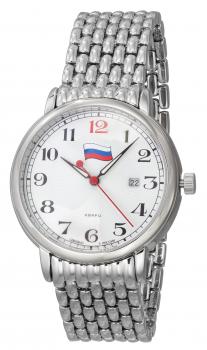 Российские наручные  мужские часы Slava 1411704-2115-100. Коллекция Традиция