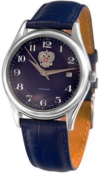 Slava Российские наручные  мужские часы Slava 1490857-300-8215. Коллекция Премьер