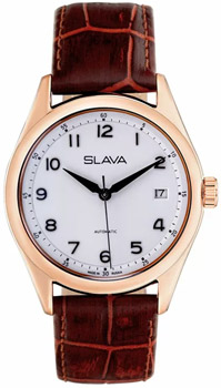 Российские наручные  мужские часы Slava 1493269-300-8215. Коллекция Премьер
