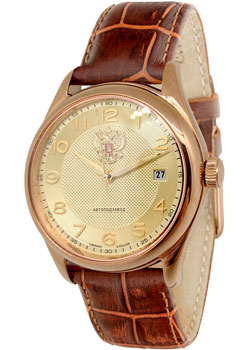 Российские наручные  мужские часы Slava 1493288-300-8215. Коллекция Премьер