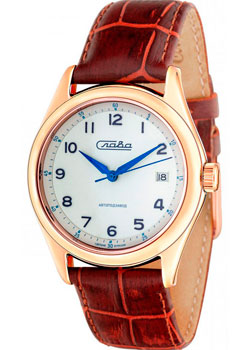 Российские наручные  мужские часы Slava 1493293-300-8215. Коллекция Премьер