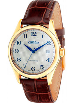 Российские наручные  мужские часы Slava 1493295-300-8215. Коллекция Премьер