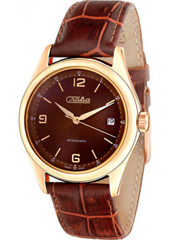 Российские наручные  мужские часы Slava 1493297-300-8215. Коллекция Премьер