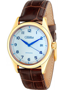 Российские наручные  мужские часы Slava 1499292-300-8215. Коллекция Премьер
