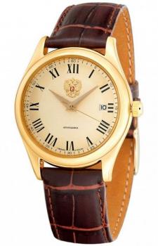 Российские наручные  мужские часы Slava 1499858-300-8215. Коллекция Премьер