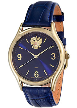 Российские наручные  мужские часы Slava 1569815-300-2036. Коллекция Премьер