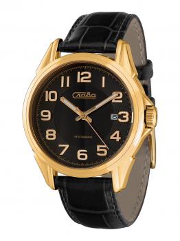 Российские наручные  мужские часы Slava 1619838-300-8215. Коллекция Премьер